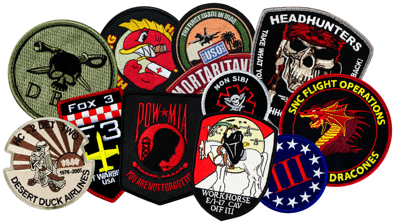 Order Custom Embroidered Patches In Houston - Paragon Patches