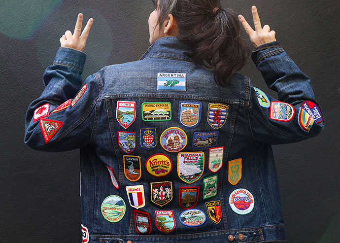 patches on jackets